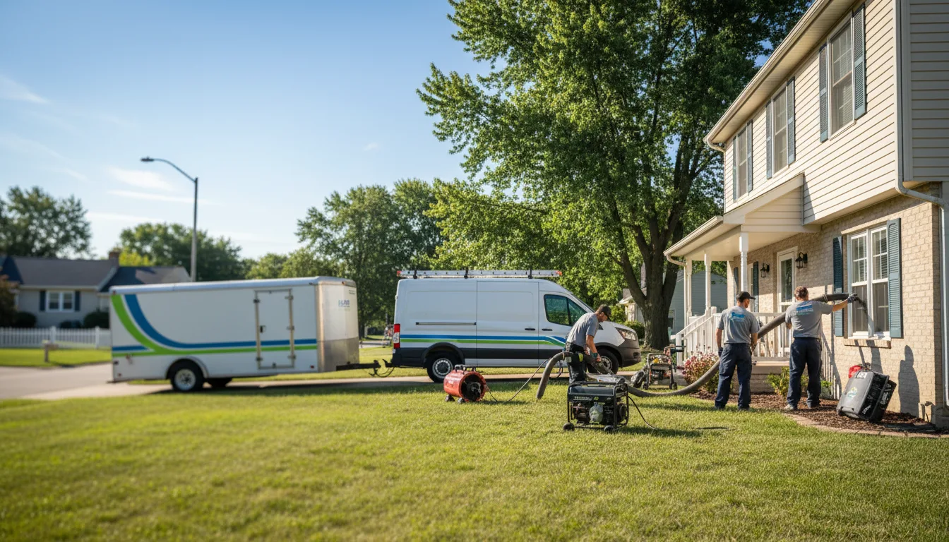 Flooded Basement Restoration And Cleanup With Repair in Bristow, NE near me